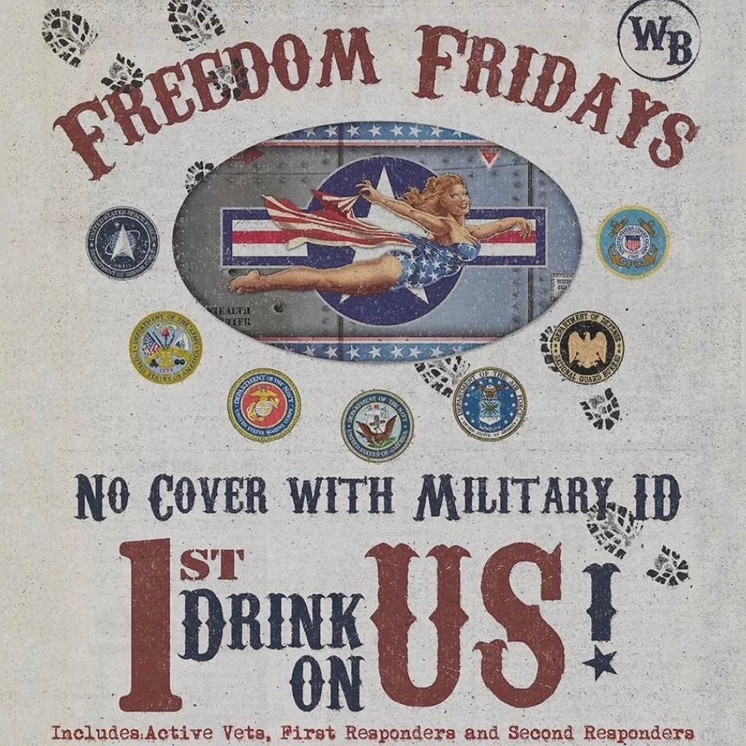 Freedom Fridays at the Whiskey Baron Dance Hall & Saloon in Colorado Springs