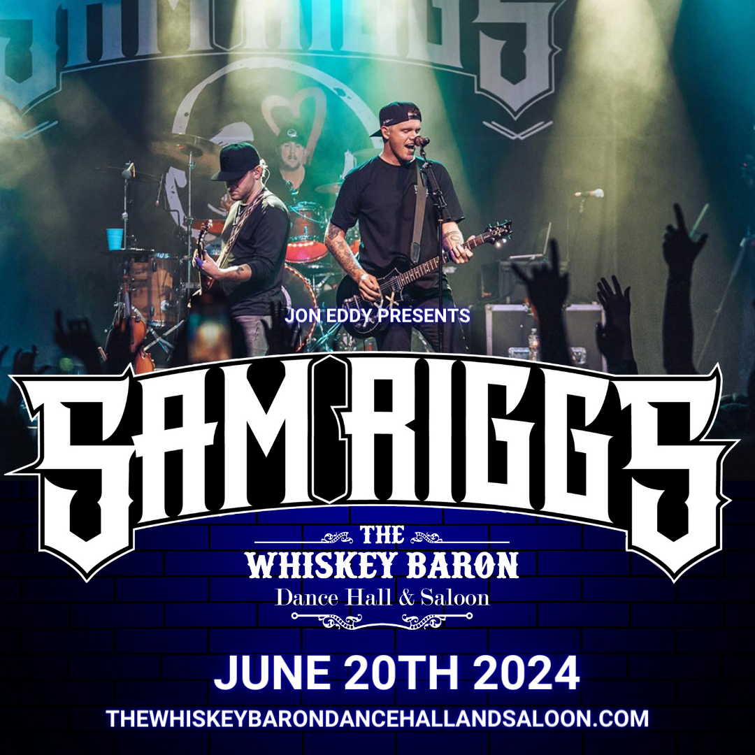 Sam Riggs Concert Event at the Whiskey Baron Dance Hall & Saloon on Thursday, June 20, 2024 in Colorado Springs