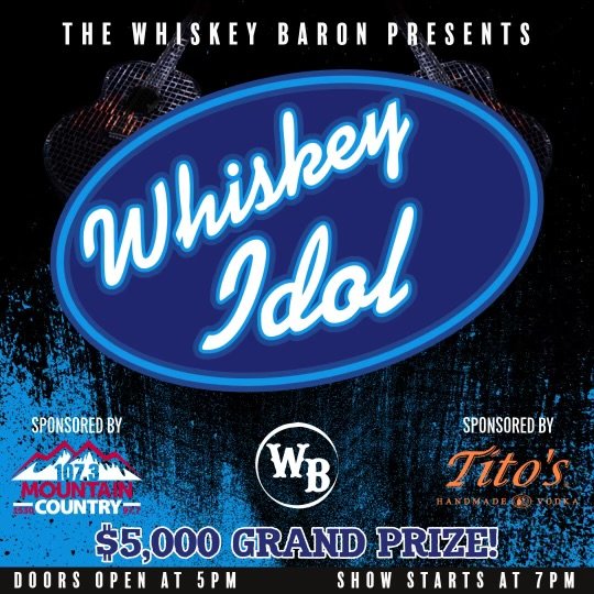 Whiskey Idol Singing Competition  at the Whiskey Baron Dance Hall & Saloon on Tuesday, May 21 2024 in Colorado Springs